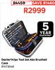 Dexter 141pc Tool Set ABS Brushed Case 81473048