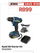 Ryobi 8V Starter Kit 81485865