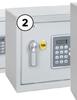Yale Med Alarm Digital Safe 250 x 350 x 250 81444452
