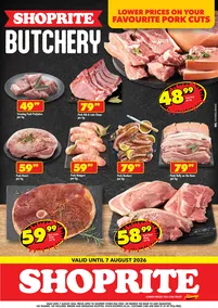 Shoprite : Lower Prices On Your Favourite Pork Cuts (31 July - 07 August 2026)