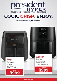 President Hyper : Braaimaxx & Air Fryer Deals (01 August - 30 August 2026)