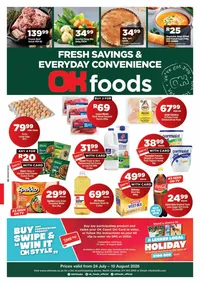 OK Foods Gauteng, Mpumalanga, Limpopo & North West : Fresh Savings & Everyday Convenience (24 July - 10 August 2026)