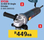 Ryobi 850W Angle Grinder G-850 585533-Each
