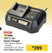 Ryobi 18V Li-Ion Smart Charger XPP-9000 734272