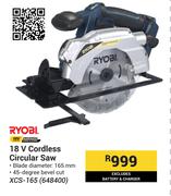 Ryobi 18V Cordless Circular Saw XCS-165 648400
