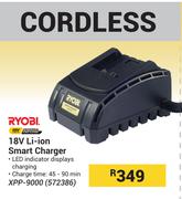 Ryobi 18V Li-Ion Smart Charger XPP-9000 572386
