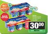 Danone Nutriday Smooth Low Fat Yoghurt Assorted-2 x 6 x 100g