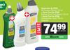 Home Care By Spar All Purpose Cleaner 750ml+Thick Bleach 750ml+Dishwashing Liquid 750ml-For 3