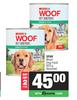 Spar Woof Dog Food Assorted-For 2 x 820g