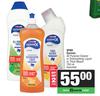 Spar Germex All Purpose Cleaner Or Dishwashing Liquid Or Thick Bleach Assorted-For 2 x 750ml