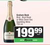 Graham Beck Brut, Brut Rose Or Bliss Demi Sec Sparkling Wine-750ml Each