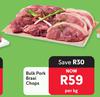 Bulk Pork Braai Chops-Per Kg
