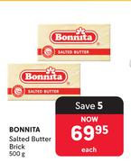 Bonnita Salted Butter Brick-500g