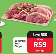 Bulk Pork Braai Chops-Per Kg