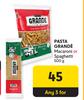 Pasta Grande Macaroni Or Spaghetti-For 3 x 500g