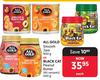 All Gold Smooth Jam 900g Or Black Cat Peanut Butter 400g-Each