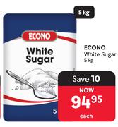 Econo White Sugar-5Kg