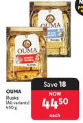Ouma Rusks-450g