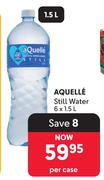 Aquelle Still Water-6 x 1.5L