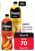 Cappy Fruit Juice-For 2 x 1.5L