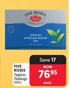 Five Roses Tagless Teabags-200s