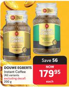 Douwe Egberts Instant Coffee-200g