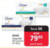 Dove Soap Bar-6 x 90g