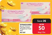 Gynaguard Pantyliners-For 2 x 40's