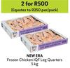 New Era Frozen Chicken IQF Leg Quarters-For 2 x 5Kg