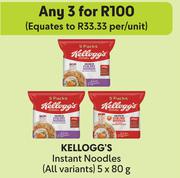 Kellogg's Instant Noodles-For 3 x 5 x 80g
