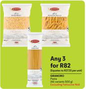 Granoro Pasta-For 3 x 500g