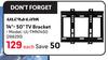 Ultralink 14"-50" TV Bracket UL-TMN1450