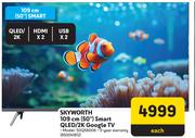 Skyworth 109cm (50") Smart QLED/2K Google TV 50Q5600K