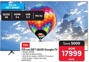 TCL 215cm (85") QLED Google TV 85P8K