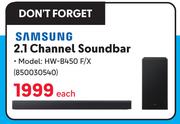 Samsung 2.1 Channel Soundbar HW-B450 F/X