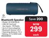 Volkano Bluetooth Speaker VK-3138-BLUE 850008332