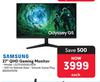 Samsung 27" QHD Gaming Monitor LS27FG530EUXEN 850037678