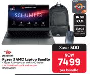Packard Bell Ryzen 3 AMD Laptop Bundle 850044091