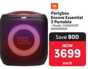 JBL Partybox Encore Essential 2 Portable CON000187 850025069