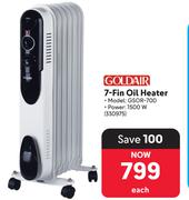 Goldair 7-Fin Oil Heater 330975