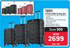 3 Piece ABS Trolley Set 388706, 388703, 388708-Per Set