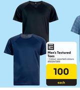 Men's Textured Tees 850047389-Each