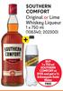 Southern Comfort Original Or Lime Whiskey Liqueur 750ml With 1Ltr Schweppes Soda Water Free