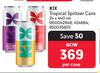 KIX Tropical Spritzer Cans-24 x 440ml Per Case