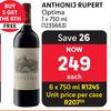 Anthonij Rupert Optima-750ml