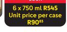 Warwick Range-For 6 x 750ml