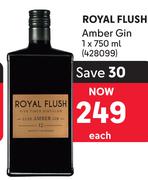 Royal Flush Amber Gin-750ml