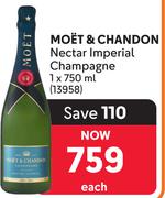 Moet & Chandon Nectar Imperial Champagne-750ml