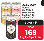 JC Le Roux Range-For 2 x 6 x 300ml