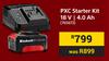Einhell PXC Starter Kit 18V 4.0 Ah 765673